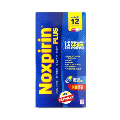 NOXPIRIN PLUS X 120 CAP SB X 4