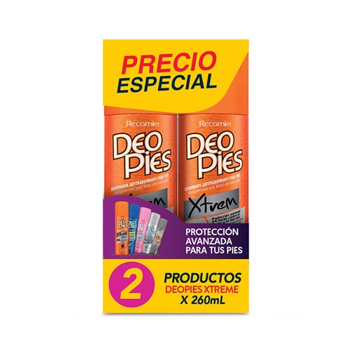 DEOPIES STREM  SPRAY X 260 ML X 2 UND