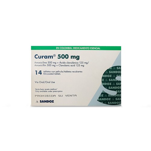 CURAM 500 MG X 14 TAB (AGOTADO)