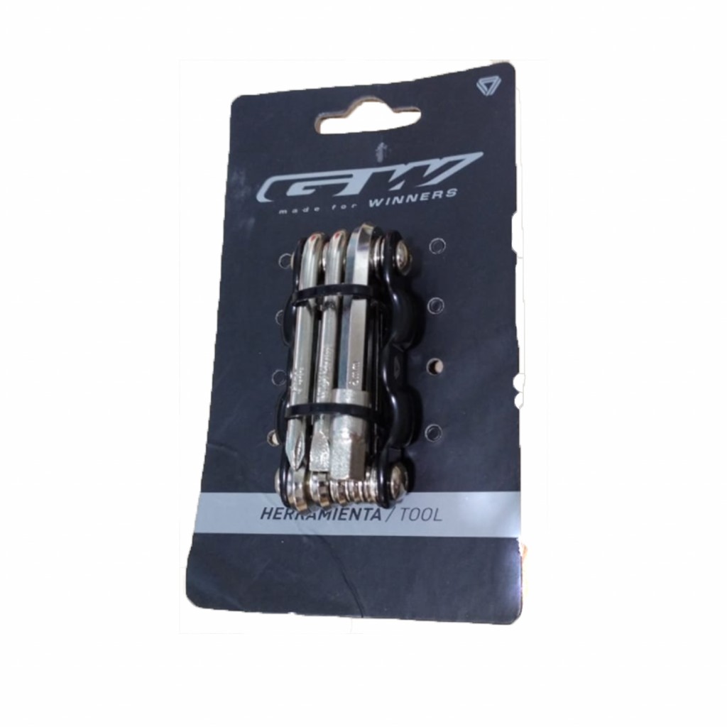 Llave T/navaja Alum 9 Funciones Gw Bicicletas Ciclismo Mtb