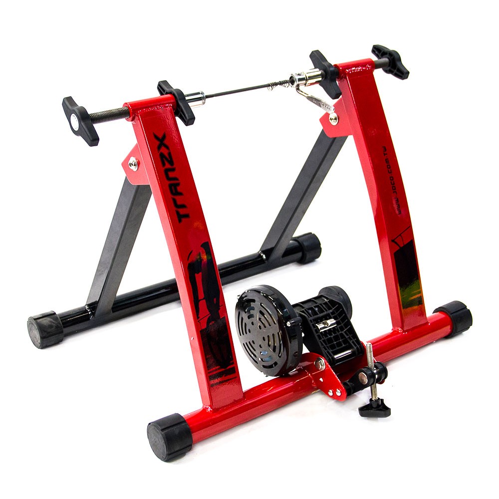 Rodillo Bicicleta Tranz x Jd-113 Entrenamiento Rojo