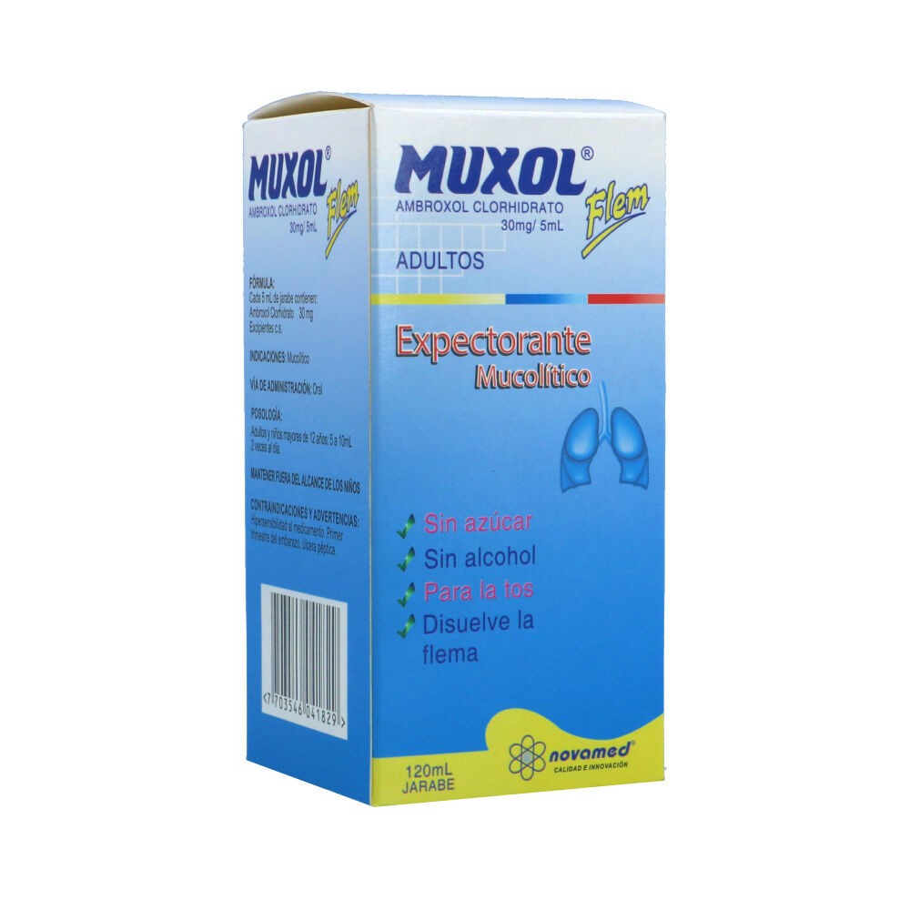MUXOL FLEM JBE ADULTOS X 120 ML