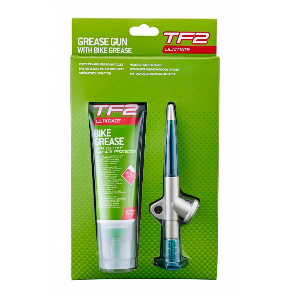 Combo Weldtite Grasa Tf2 Teflón + Pistola Grasa Bicis Oferta
