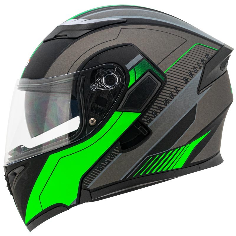 Casco HRO 3400DV Splin NM Verde Talla L