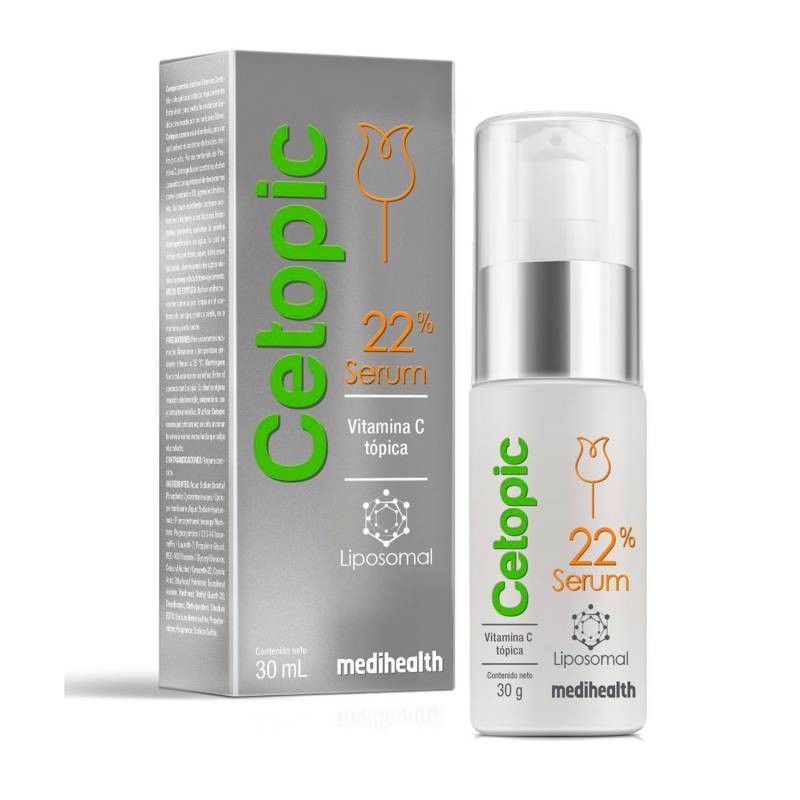 CETOPIC 22% SERUM VITAMINA C TOPICA X 30ML