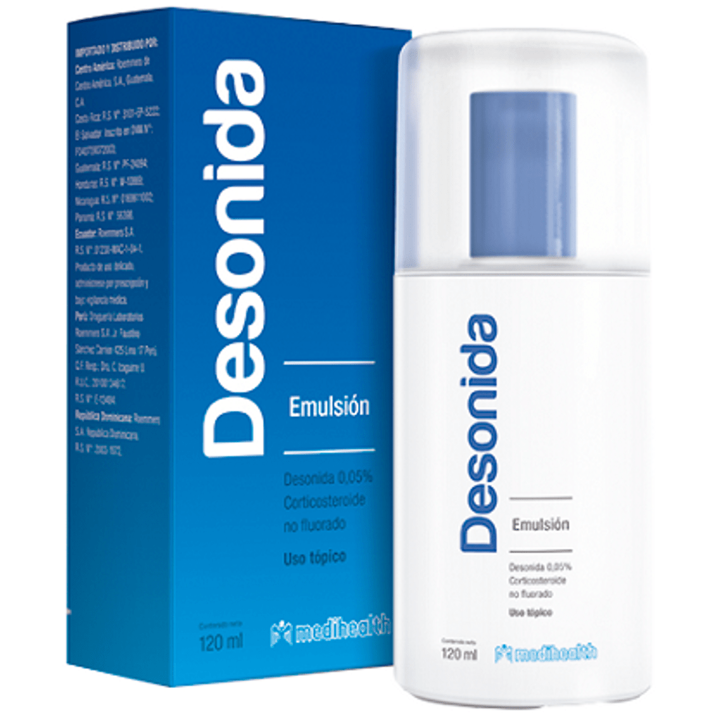 DESONIDA 0.05 % EMULSION X 120 ML