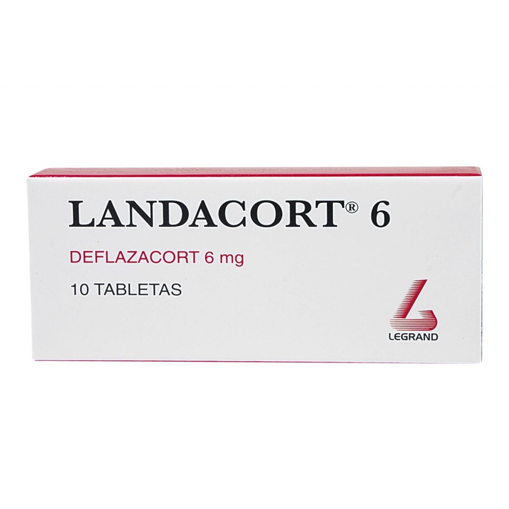 LANDACORT 6 MG X 10 TAB (REGULADO)