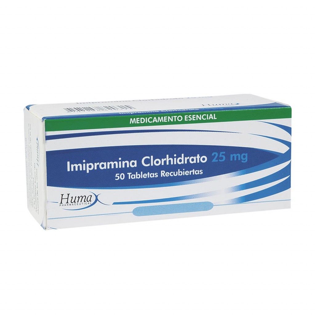IMIPRAMINA 25 MG X 50 TAB SOB  X 10
