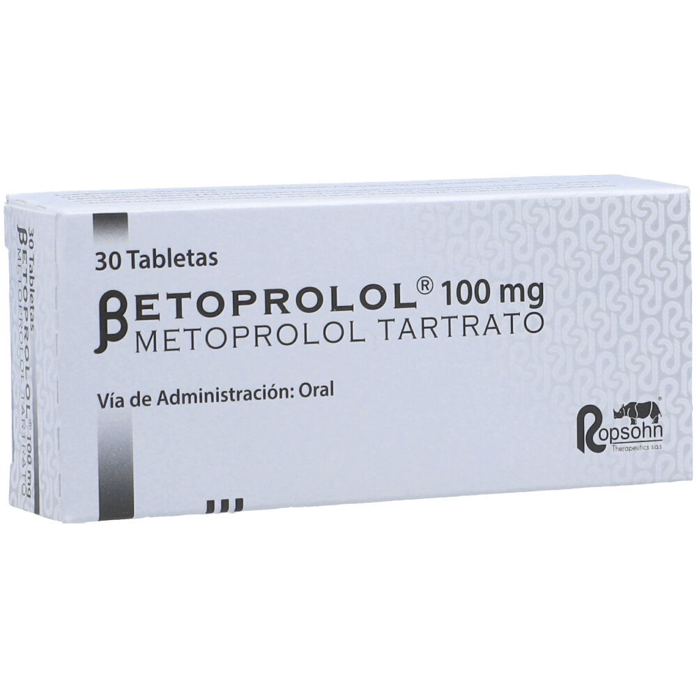 BETOPROLOL 100 MG X 30 TAB