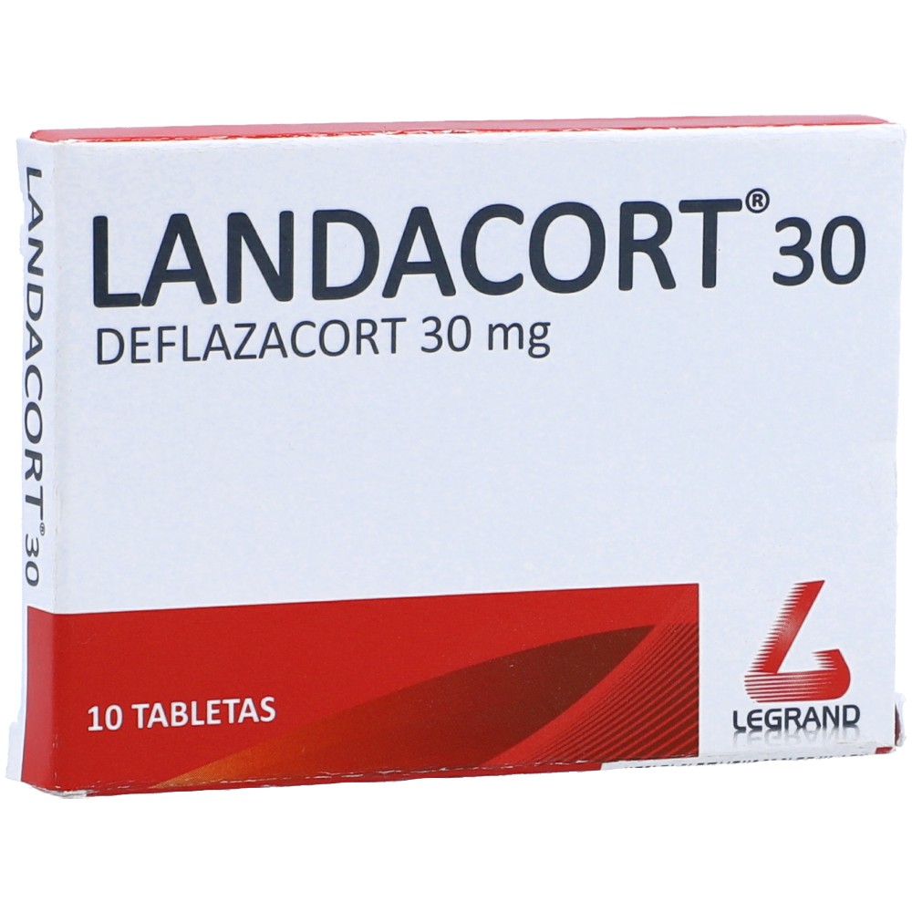 LANDACORT 30 MG X 10 TAB (REGULADO)