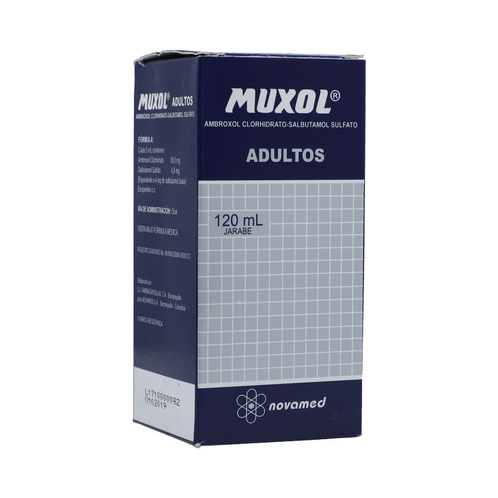MUXOL JBE ADULTOS X 120 ML