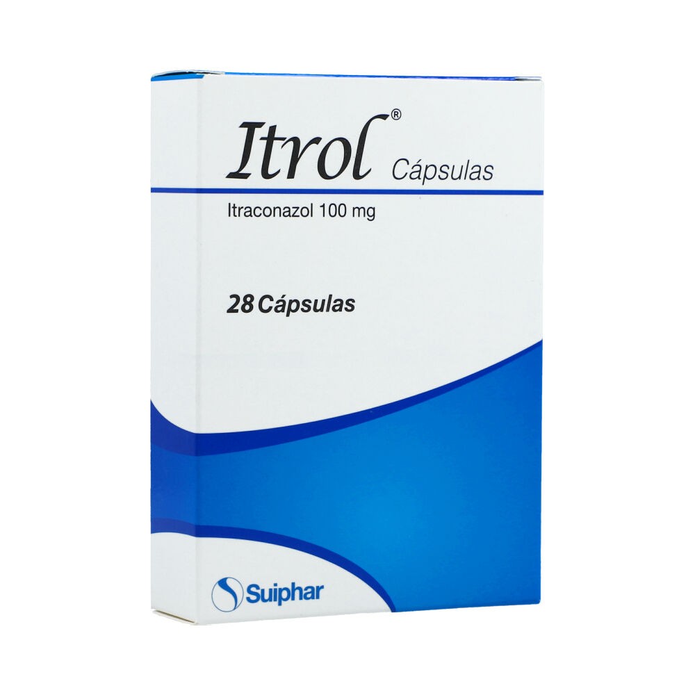 ITROL 100 MG X 28 CAP (REGULADO)