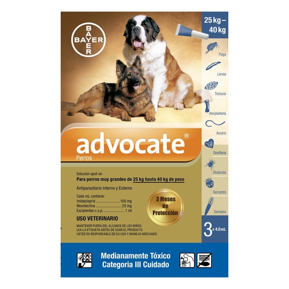 Advocate Perros (25-40 kg) x 4.0 ml