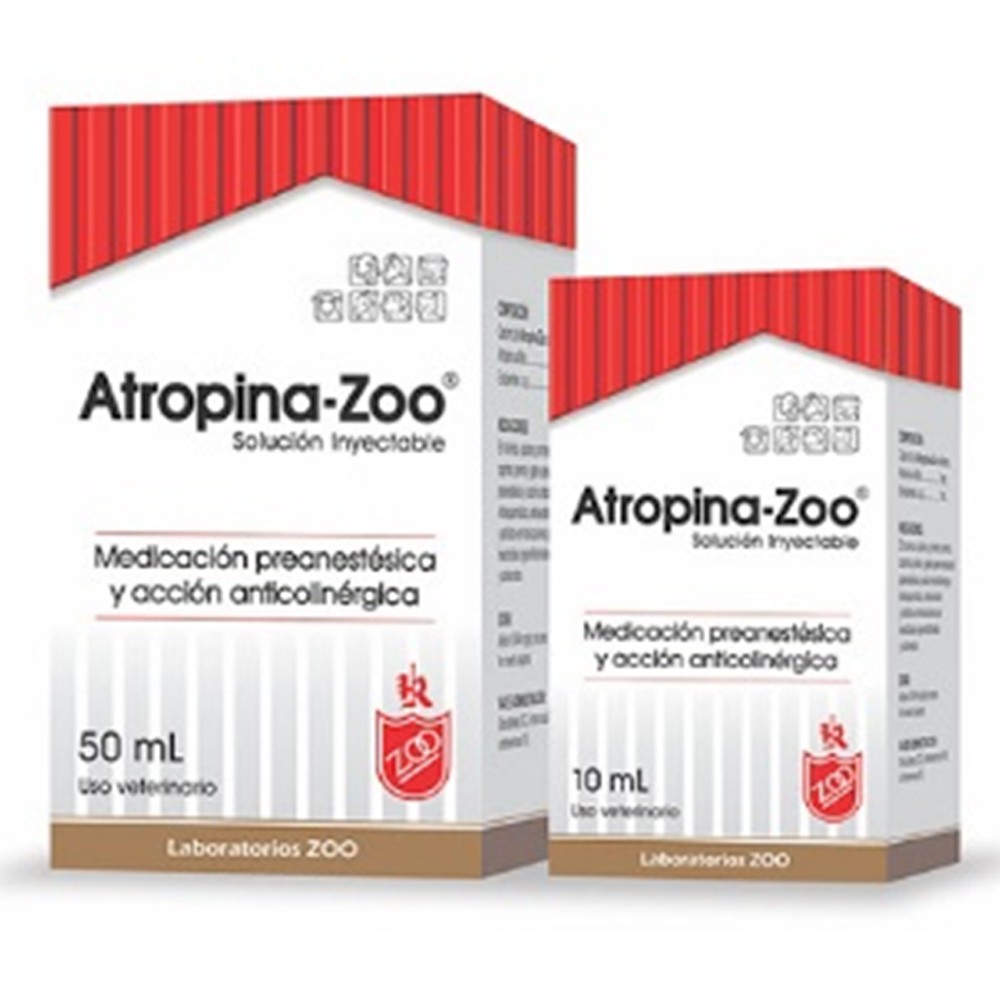 Atropina Zoo Inyectable x 10 Ml
