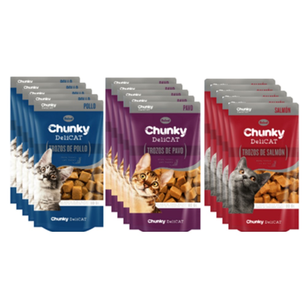 Chunky Delicat Surtido x 80 Gr
