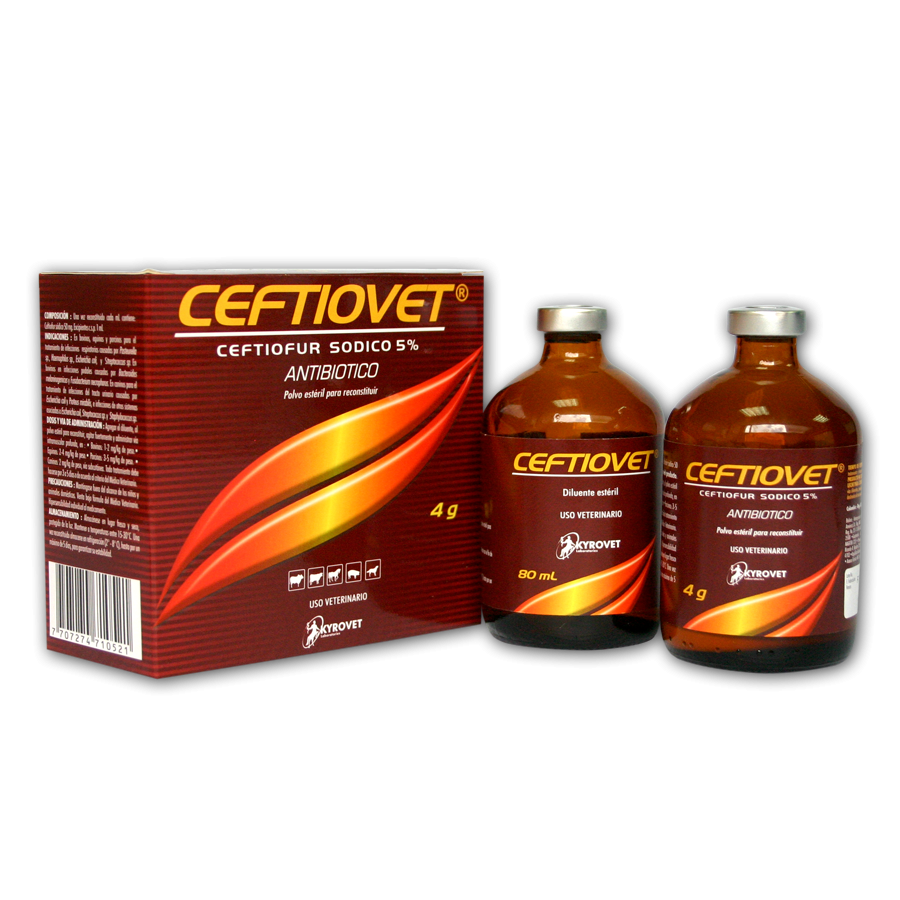 Combo 1 Ceftiovet Fc x 4 gr + 1 Ankofen x 50 ml