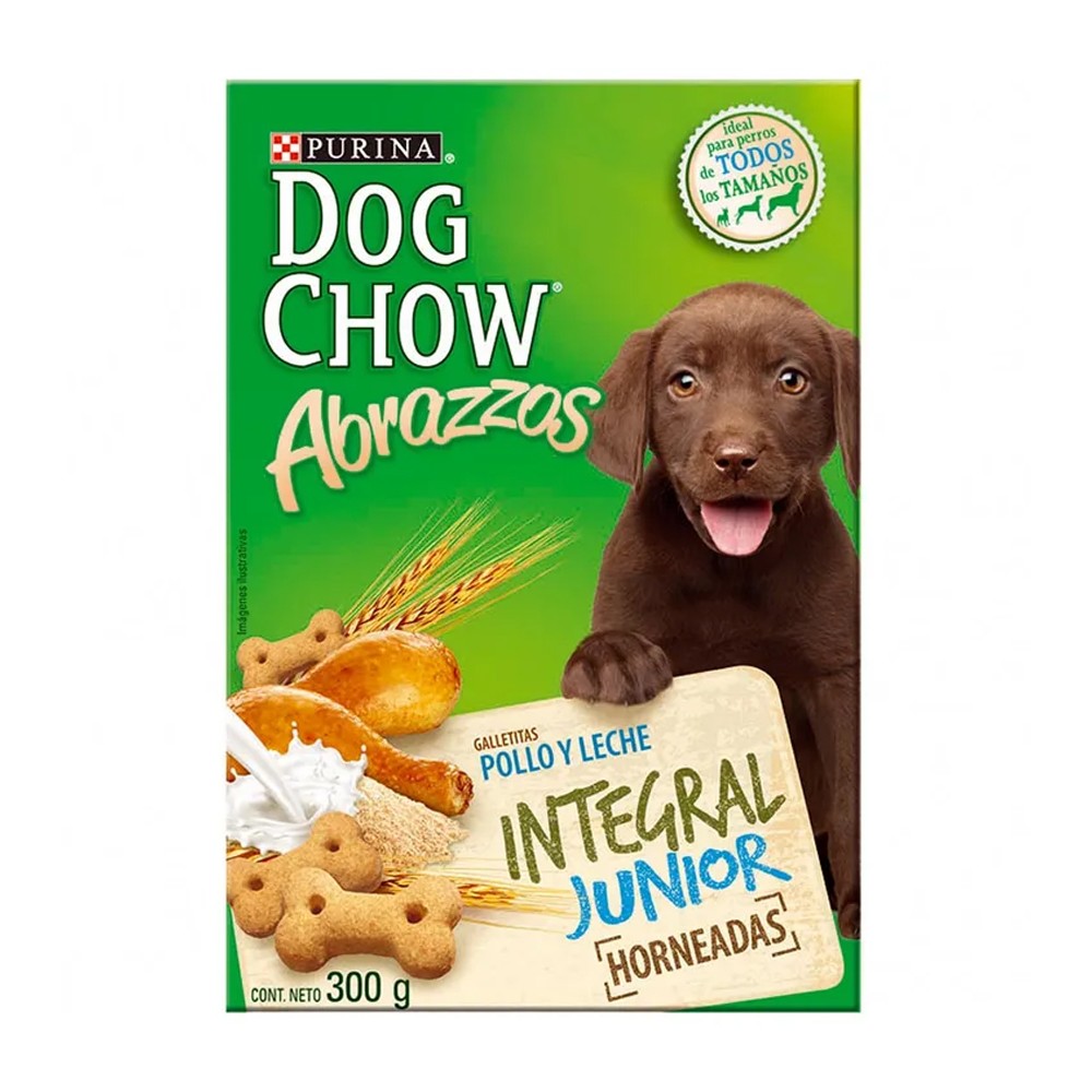 Dog Chow Abrazzos Junior x 300 Gr