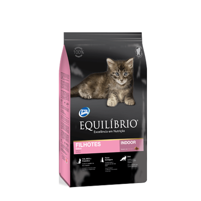 Equilibrio Gato Filhote Indoor x 1.5 kg