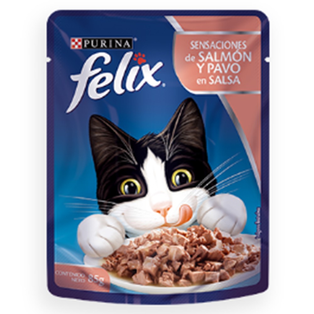 Privado: Felix Sobre Salmón y Pavo en Salsa x 85 Gr