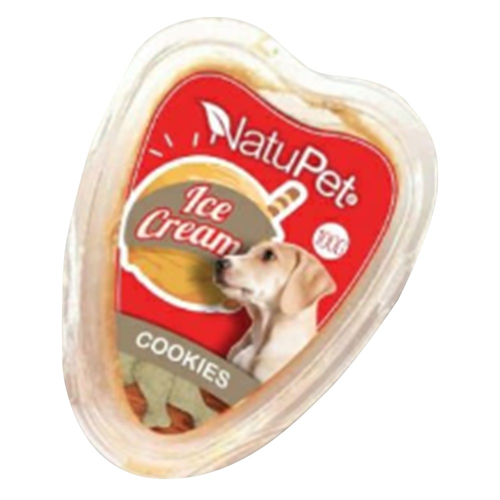 Helado Natupet Cookies x 100 Gr