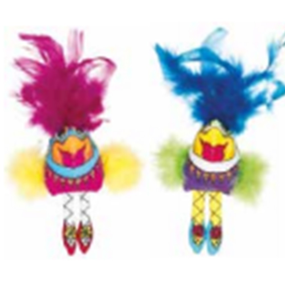 Juguete en Plumas con Catnip