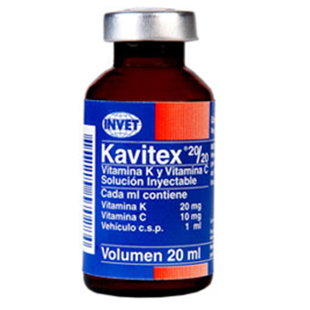 Kavitex 20/20 Inyectable x 20 Ml
