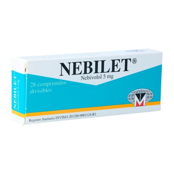 NEBILET 5 MG X 28 COMP (REGULADO)