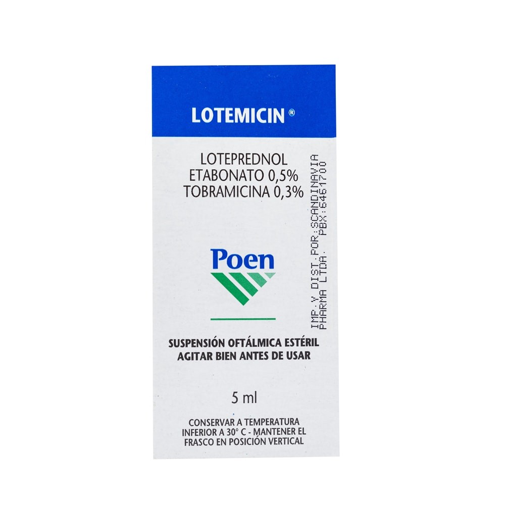 LOTEMICIN OFTX 5 ML