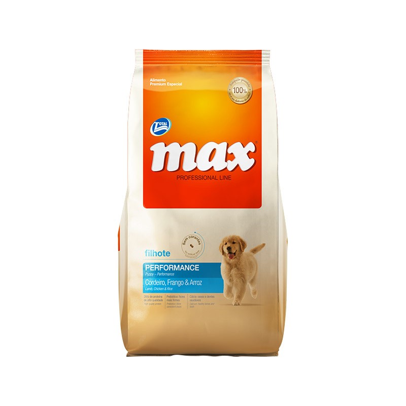 Max Professional Line Cachorros pollo y arroz. x 2 kl