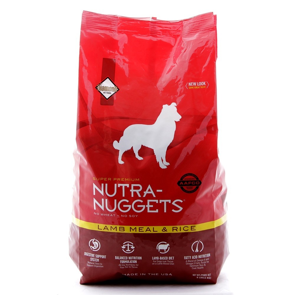 Nutra Nuggets Cordero y Arroz x 3 Kg