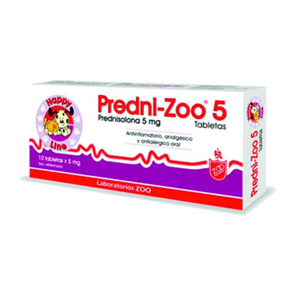 Predni Zoo 5 Mg Bliester x 10 Tab