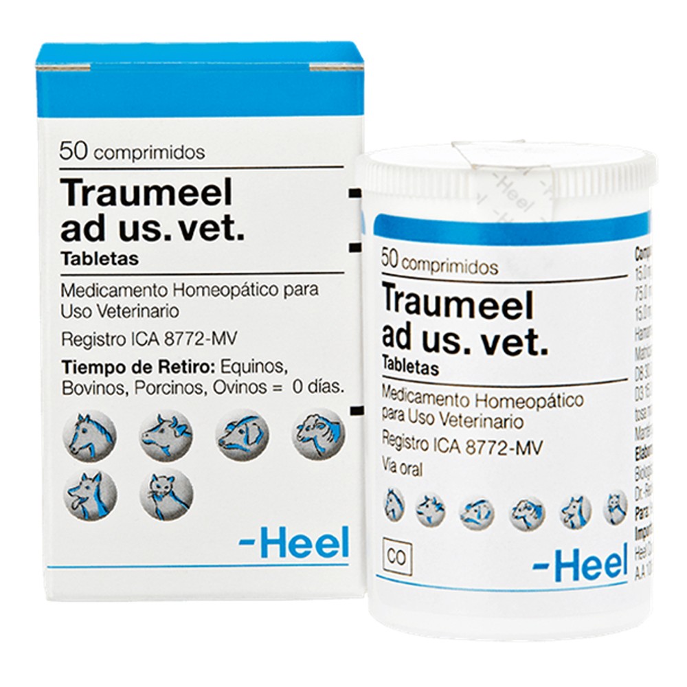Traumeel Ad Us Vet x 50 Comprimidos