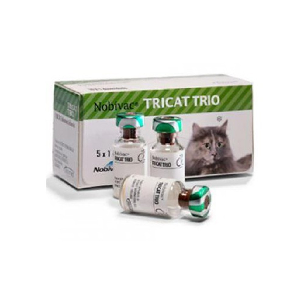 Vacuna Nobivac Tricat Trío ( 7% de descuento )
