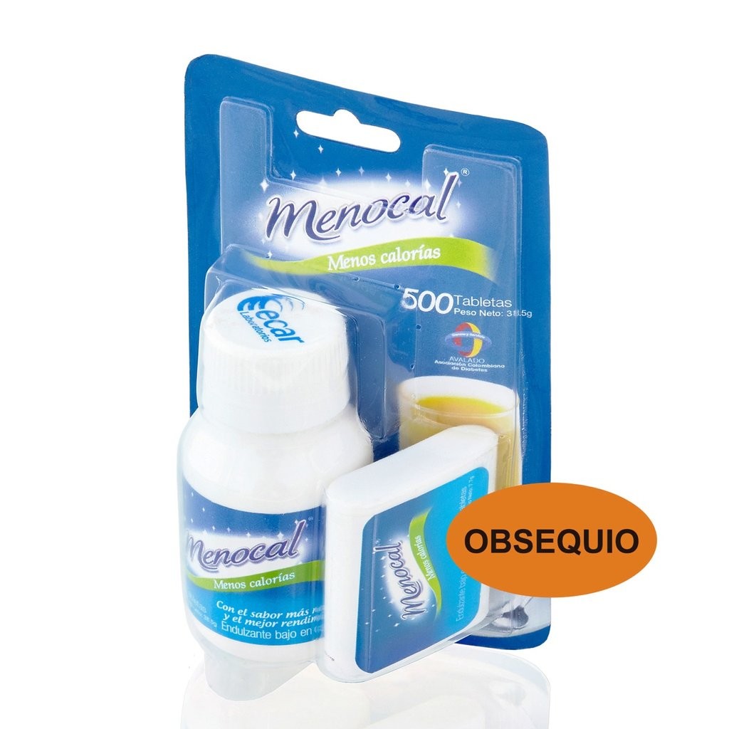 MENOCAL SUCRALOSA 500 TAB + 100