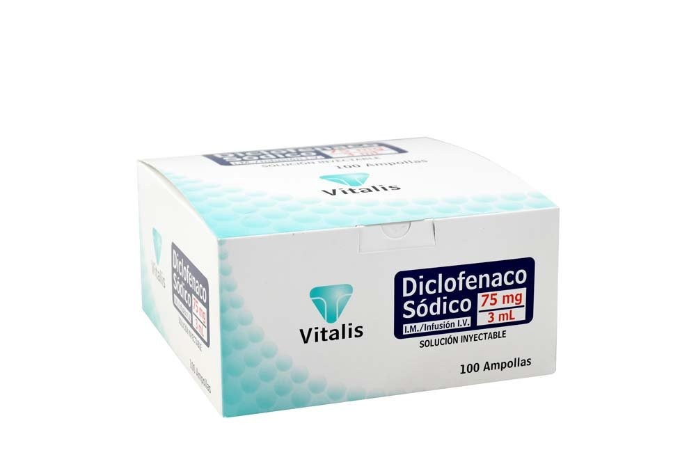 DICLOFENACO SODICO 75 MG X 100 AMP