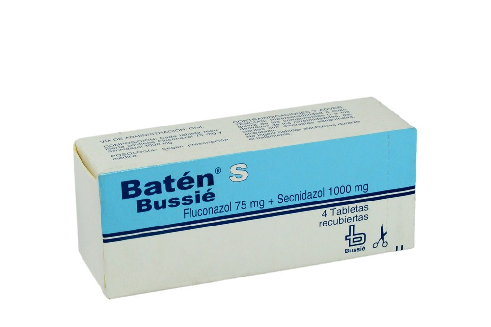 BATEN S 75MG/1000 MG X 4TAB