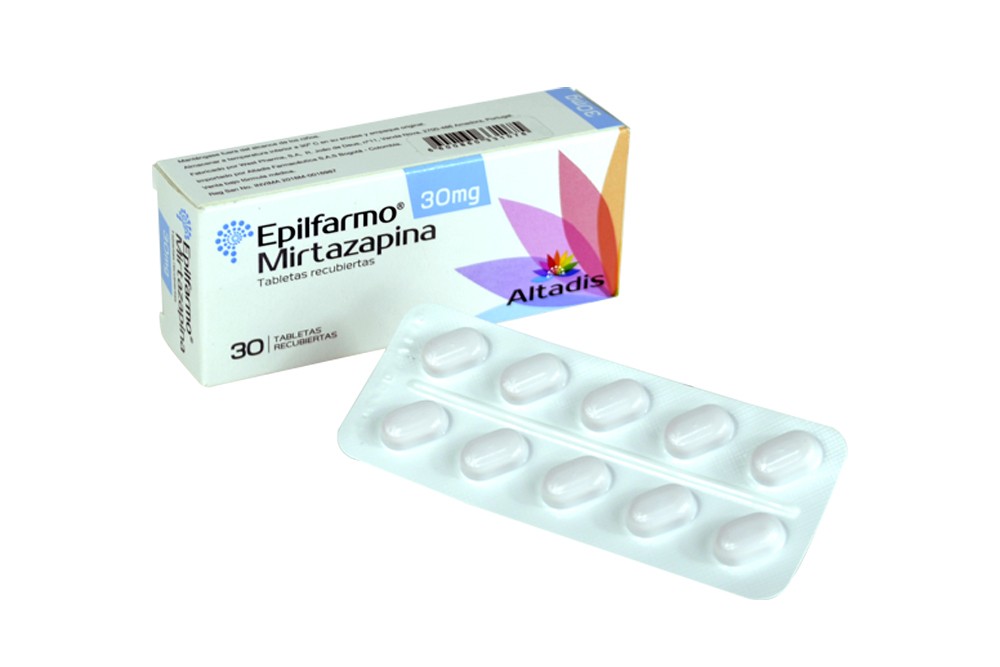 MIRTAZAPINA 30 MG X 30 TAB (EPILFARMO)