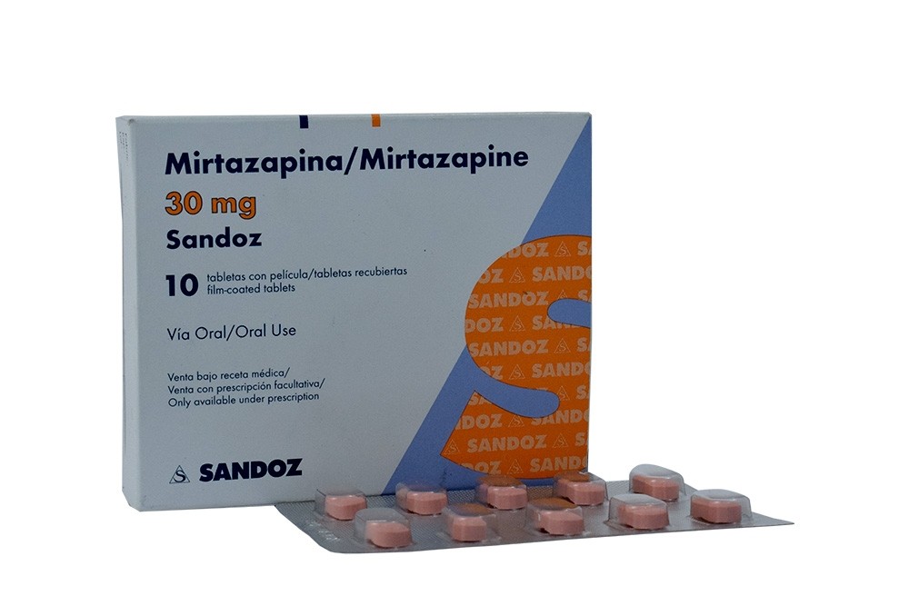 MIRTAZAPINA 30 MG X 10 TAB