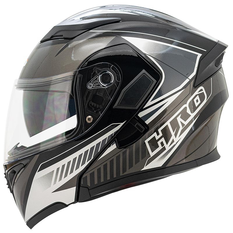 Casco HRO 3400DV Pokko NB Gris Talla XL