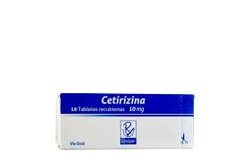CETIRIZINA 10 MG X 10 TAB