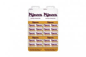 CUCHILLA MINORA X 5 HOJAS