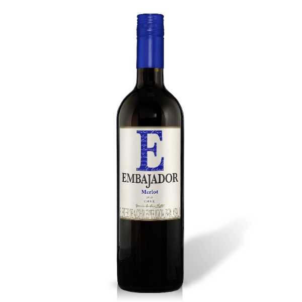 VINO MERLOT EMBAJADOR*750 ML