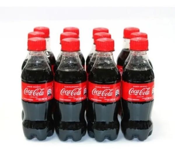 Coca cola 250 ml x 12 unidades