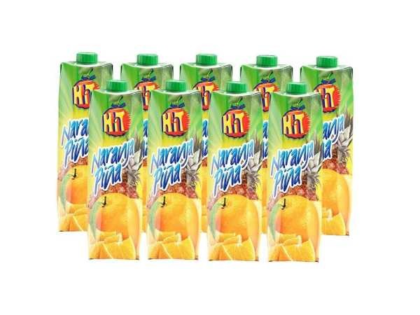 Jugo Hit Piña naranja 1Lt x 12 Unidades