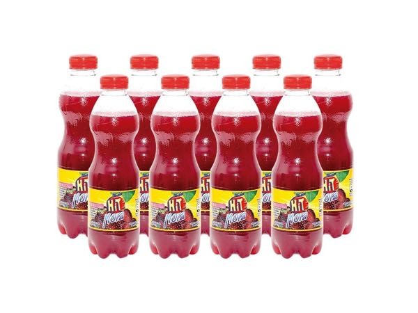 Jugo hit mora botella x 500ml x 12 unidades