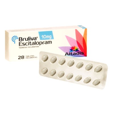 ESCITALOPRAM 10 MG  X 28 TAB (BRULIVA)