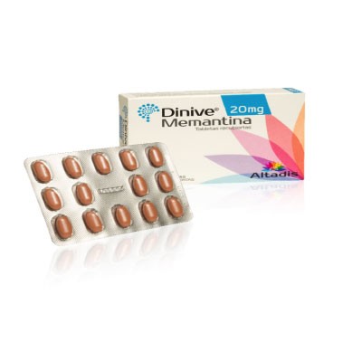MEMANTINA 20 MG (DINIVE) X  28 TABL