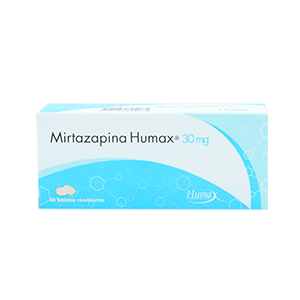 MIRTAZAPINA X 30 MG X 30 TAB