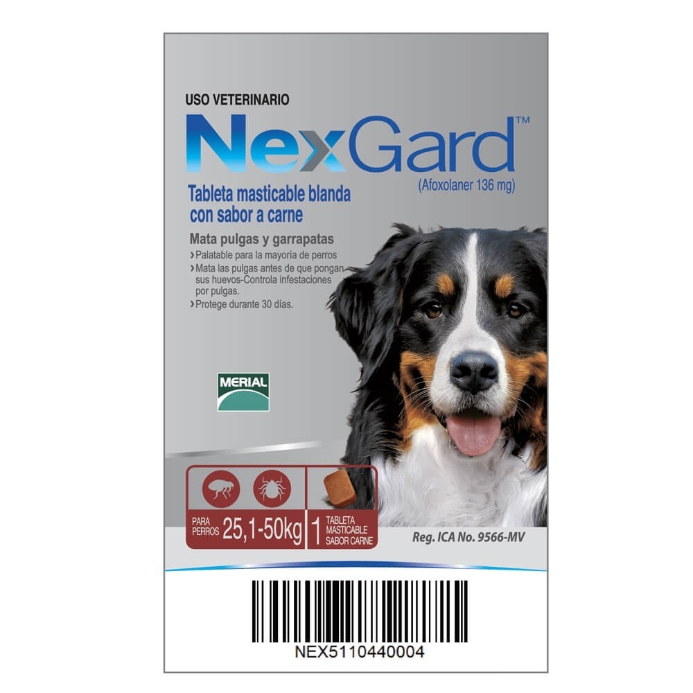Nexgard 25-50 Kg Talla xl