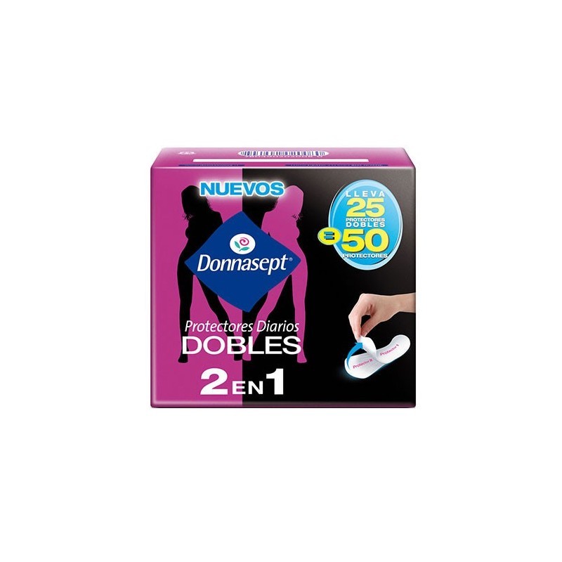 NOSOTRAS PROTECTORES DOBLES X 25 UNID